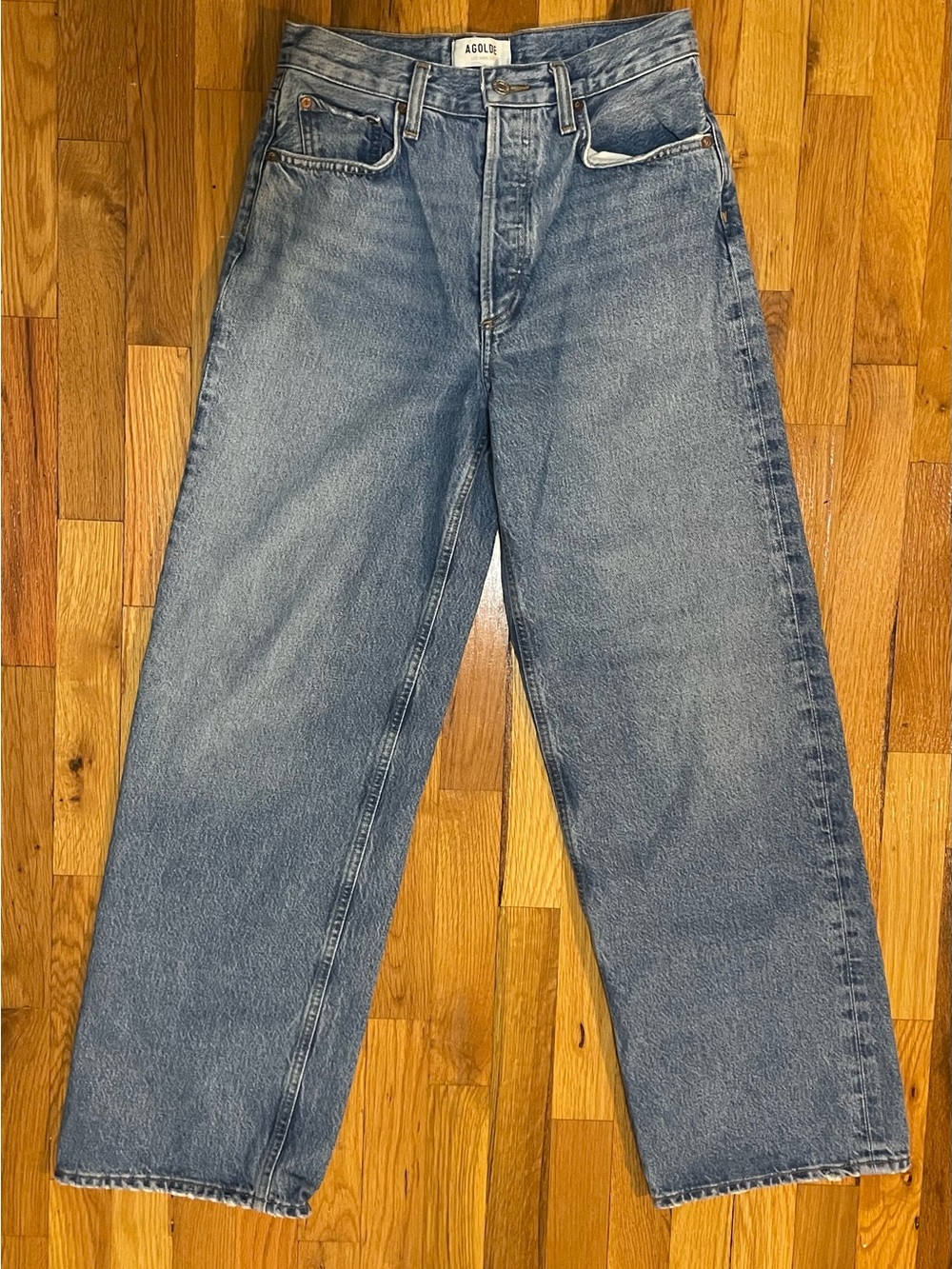 Agolde Arc 29” Relaxed Wide Leg Jeans Size 24